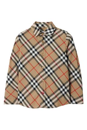 check cotton shirt BURBERRY KIDS | 8088966B9368